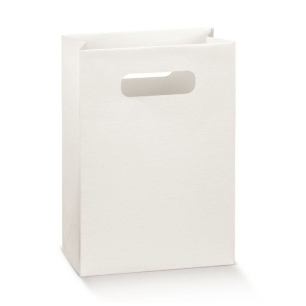 Shopper regalo, Fibra Bianco